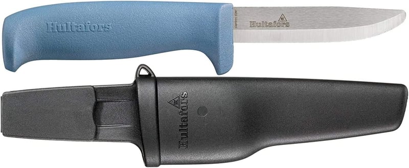 Hultafors Sicherheitsmesser SKR – Robustes Allzweckmesser mit rostfreier Klinge