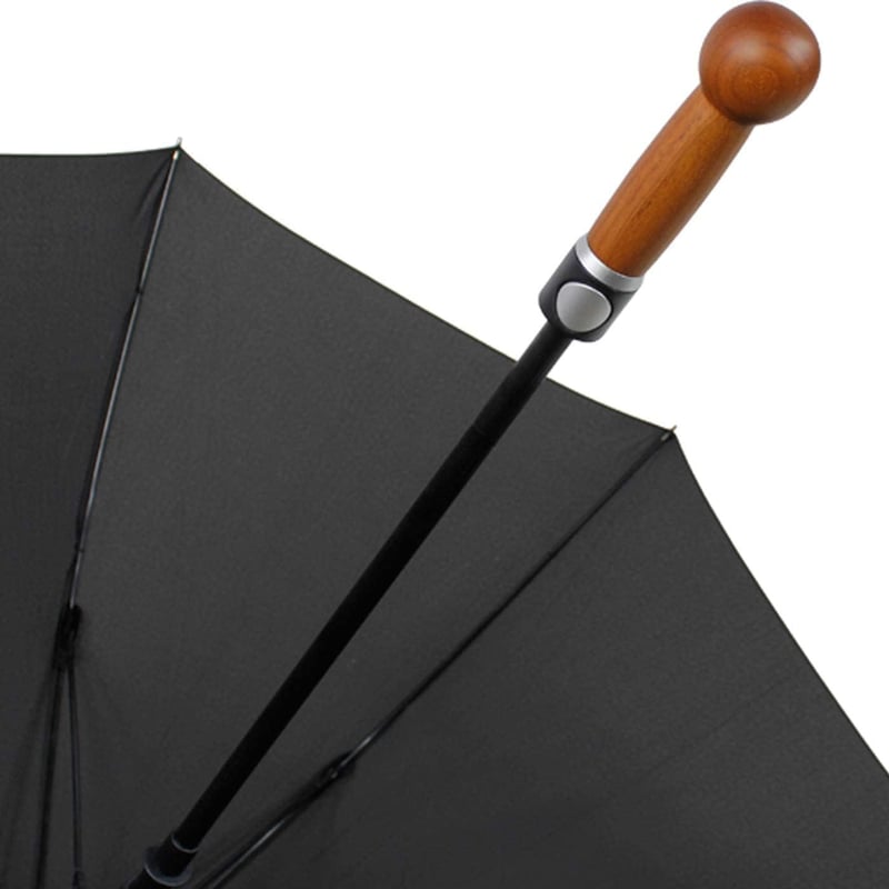 Extrem stabiler Selbstverteidigungsschirm iX-brella (schwarz)