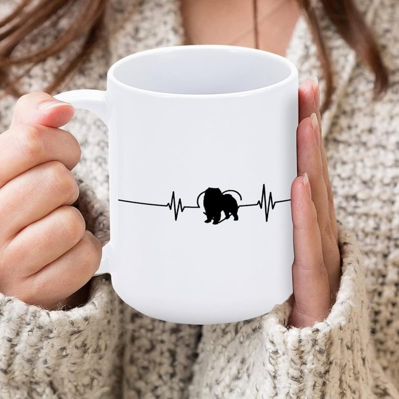 Personalisierbare Kaffeetasse mit Hundeporträt für beste Freunde