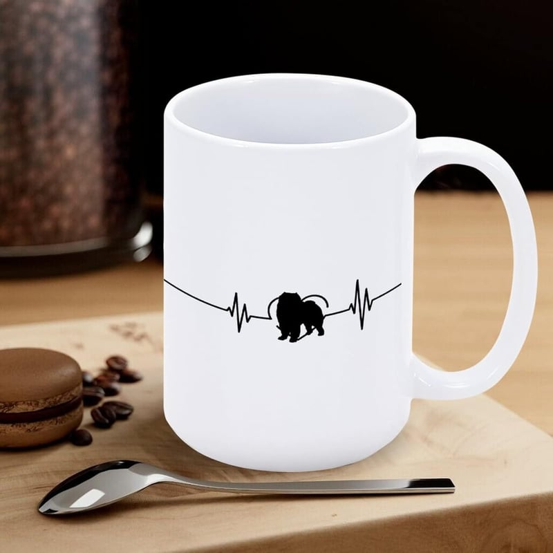 Personalisierbare Kaffeetasse mit Hundeporträt für beste Freunde