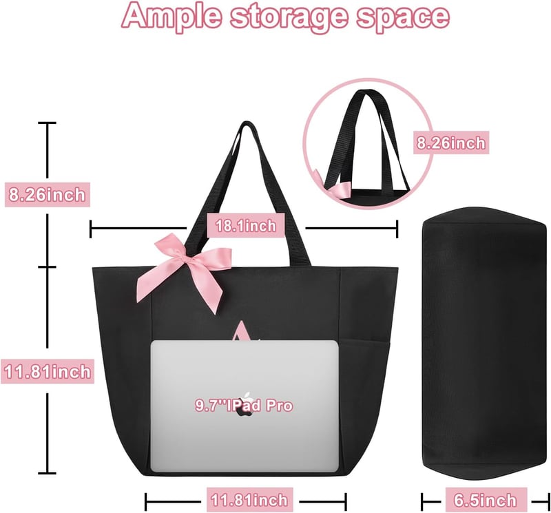 Vavabox Schultertasche für Damen - Handtasche mit Reißverschluss, ideal für Reisen und Alltag