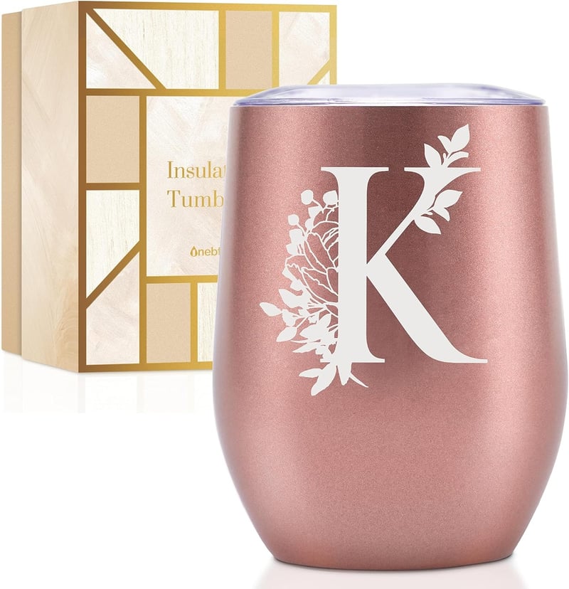 Personalisierter Thermobecher für Frauen – 340 ml in Roségold