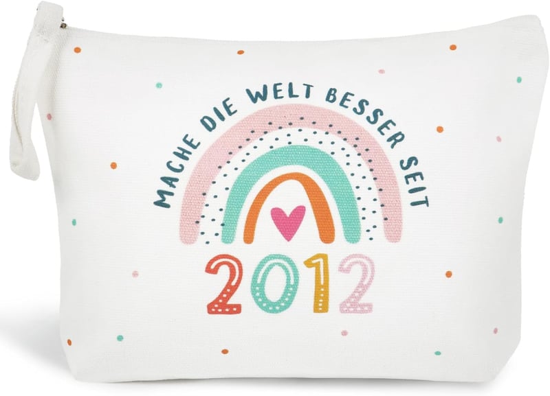 Kosmetiktasche für 13. Geburtstag Mädchen, Schminktasche für Teenager