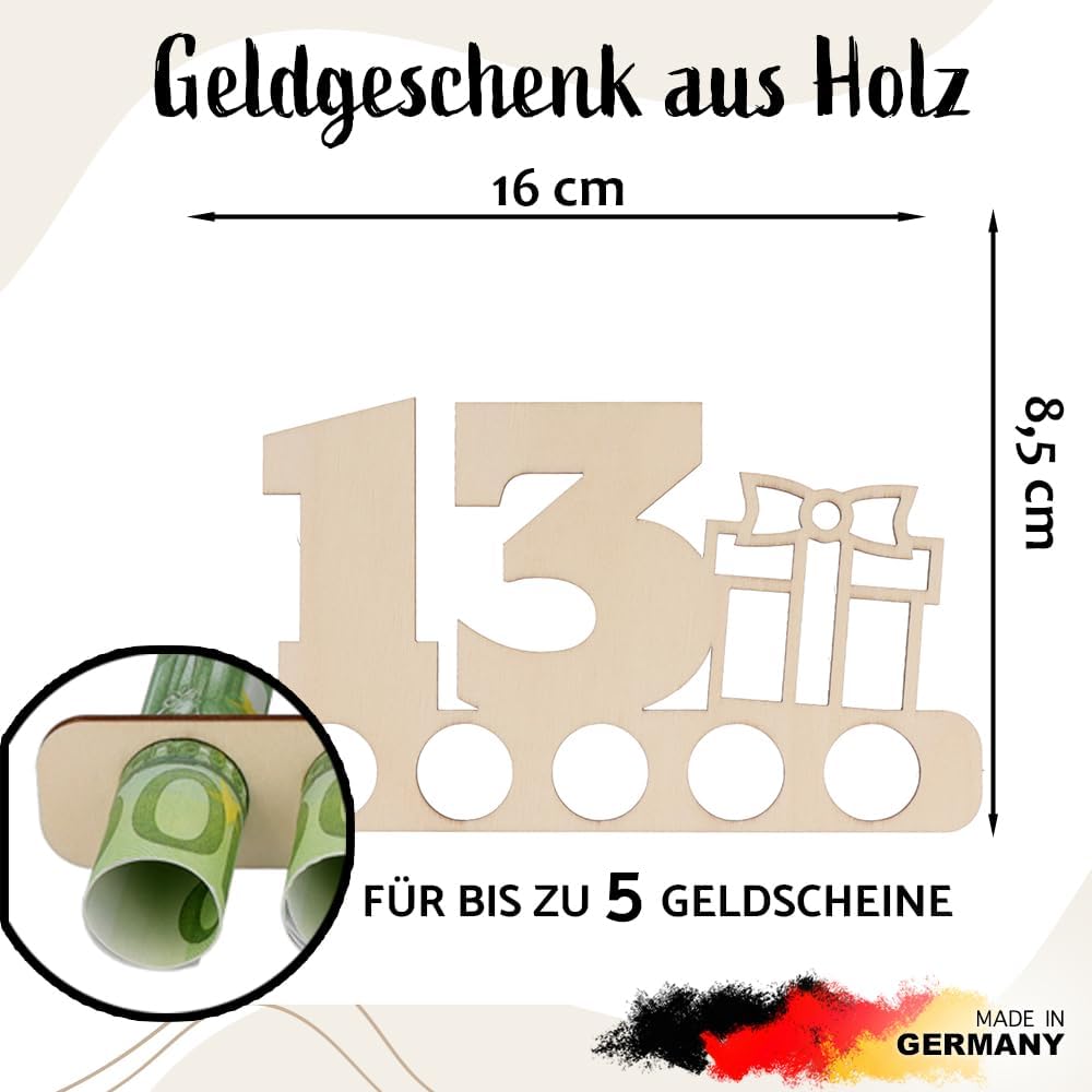 Spruchreif als Geldgeschenk zum 13. Geburtstag für Teenager