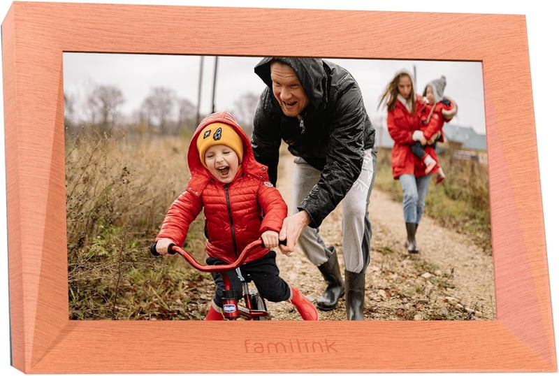 Digitaler 10 Zoll Fotorahmen für Senioren – 4G/Wi-Fi Bildsharing