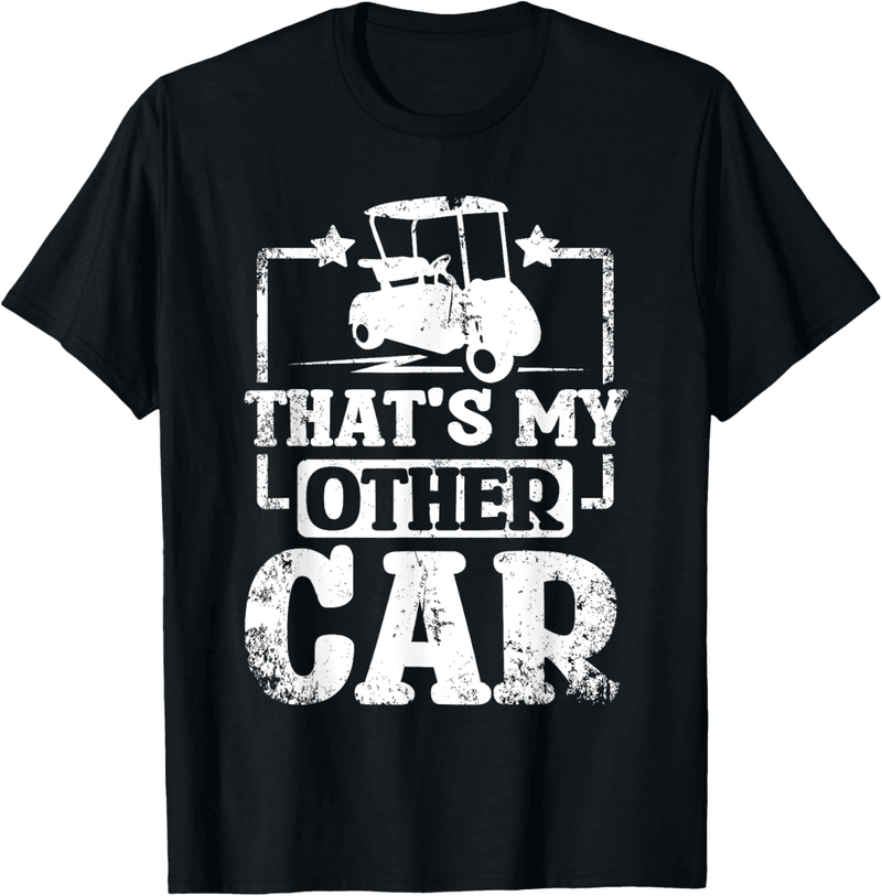 Golfwagen T-Shirt für Golfspieler – 