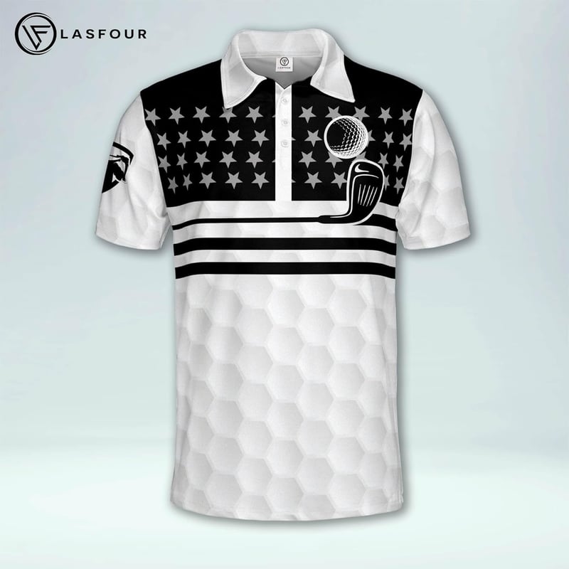 Lustige Golf-Poloshirts für Herren – leichte Kurzarmshirts für Väter und Opas