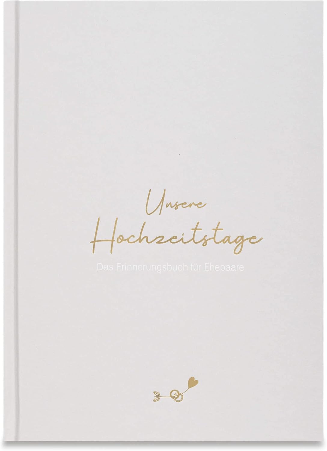 Hochzeitstag Tagebuch von LEAF & GOLD® | Hochzeitsgeschenk für Paare