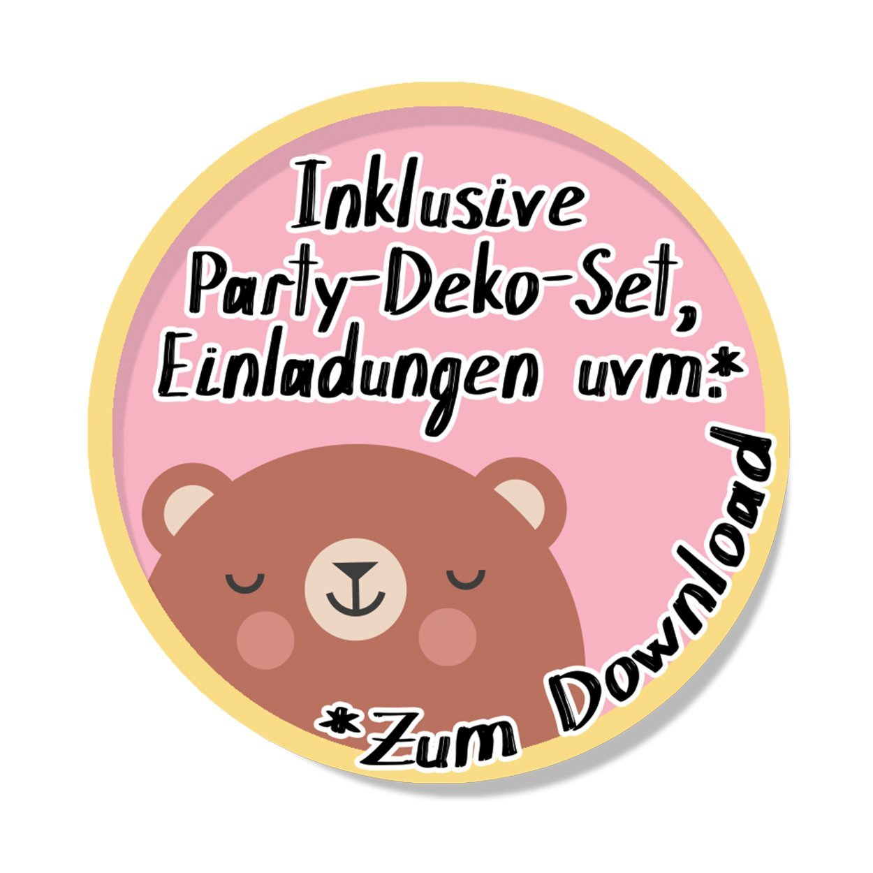 Geburtstagsbuch: Erinnerungsalbum für 0-18 Jahre mit Deko-Set