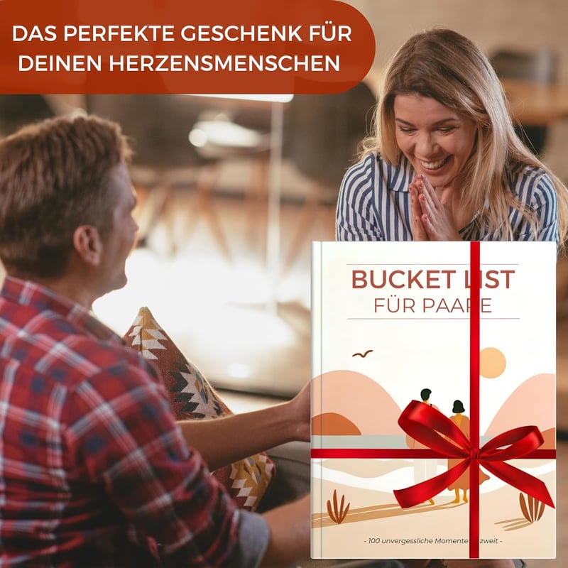 Bucket List für Paare – Euer Challenge Buch mit Date Ideen