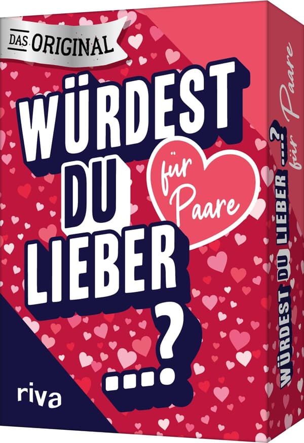 Würdest du lieber ...? – Spiel für Paare, ideales Geschenk für Hochzeiten und Jahrestage