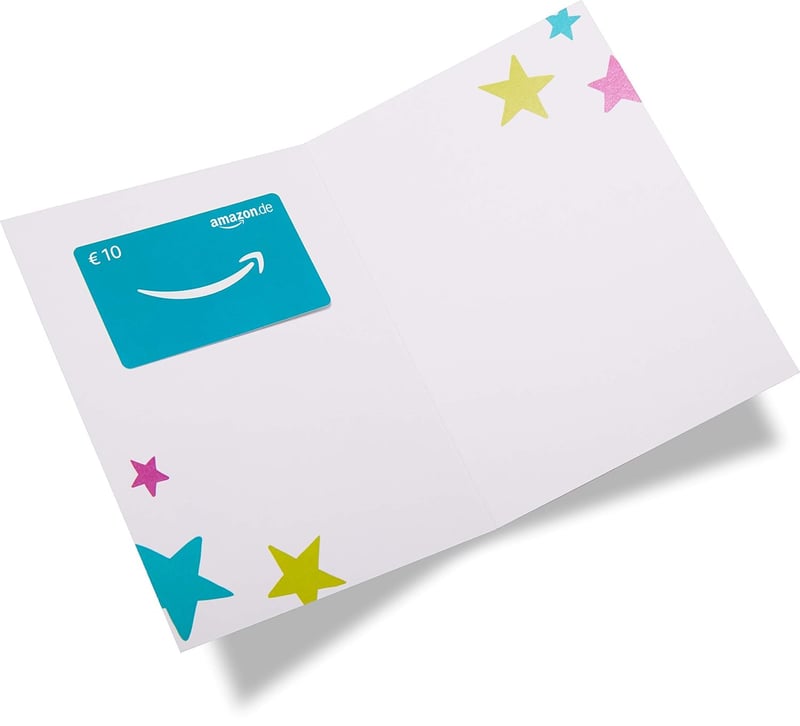 Geschenkkarte in Grußkarte für jede Gelegenheit