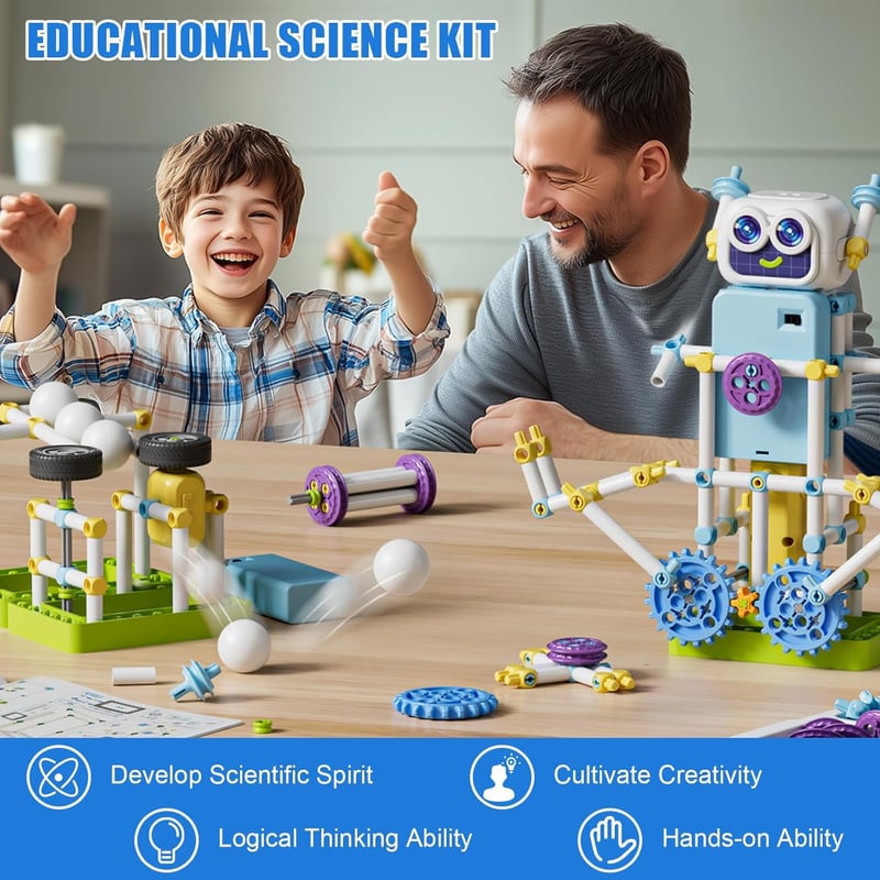 STEM Robotik Spielzeug für Kinder ab 6 mit 36+ Modellen und Solarenergie