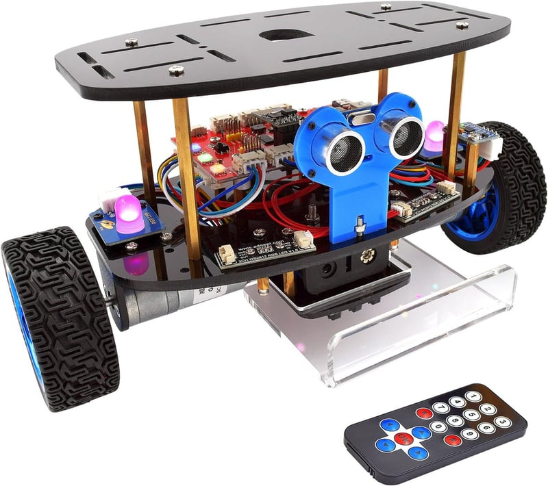 Adeept Selbstbalancierendes Roboterauto-Set für Arduino, STEM-Projekte