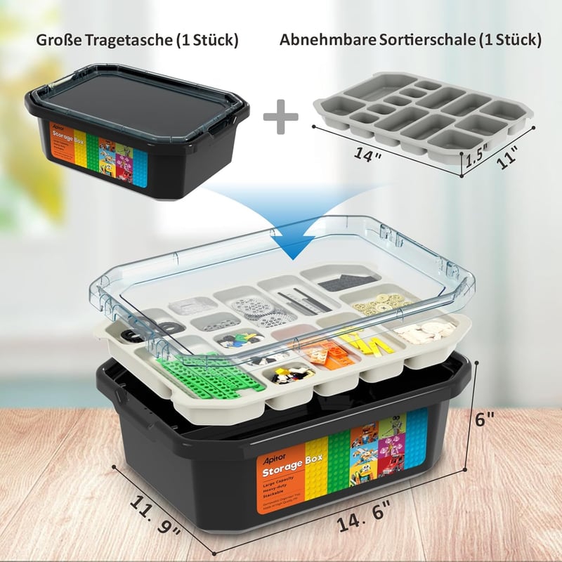 STEM-Robotik-Kit für Kinder 7-12 Jahre mit App-Steuerung und Aufbewahrungsbox