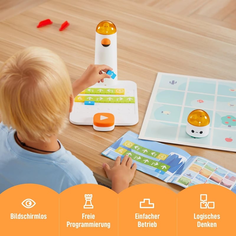 Programmierbarer Roboter für Kinder ab 4 Jahren – MatataStudio STEM Spielzeug Set