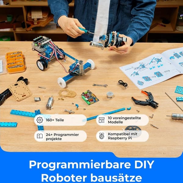 Makeblock mBot Ultimate 10-in-1 Roboterbausatz für MINT-Spielzeug