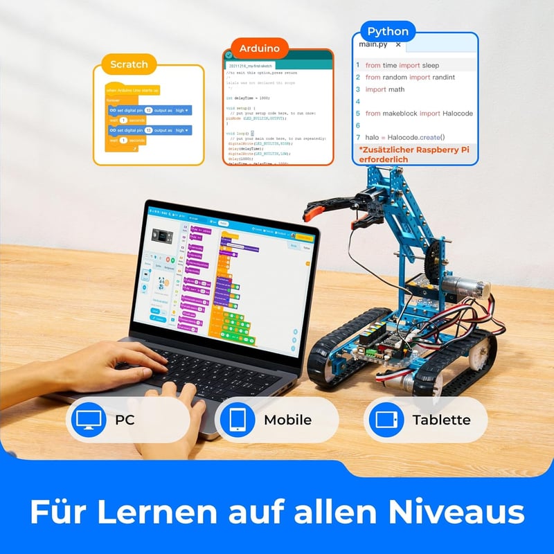 Makeblock mBot Ultimate 10-in-1 Roboterbausatz für MINT-Spielzeug