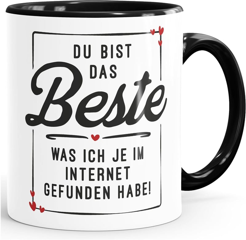 Valentinstag Geschenktasse 