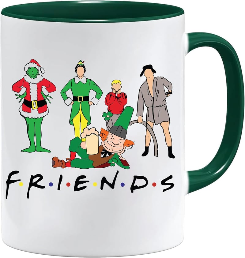 Lustige Grinch Tasse – Weihnachtsgeschenk für Freunde