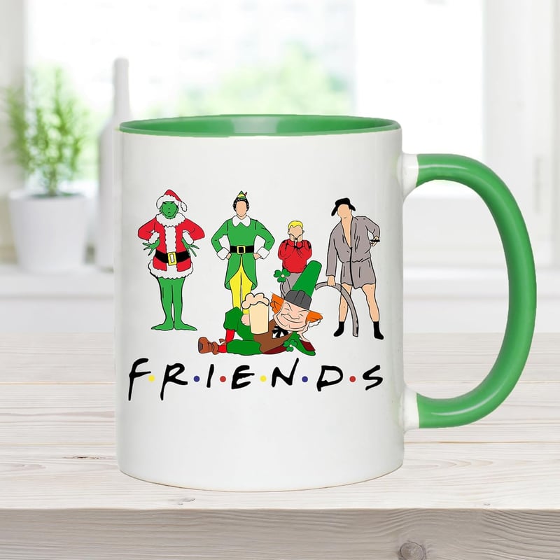 Lustige Grinch Tasse – Weihnachtsgeschenk für Freunde