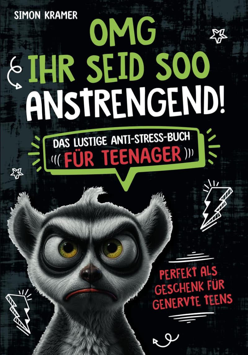 Lustiges Anti-Stress-Buch für genervte Teenager