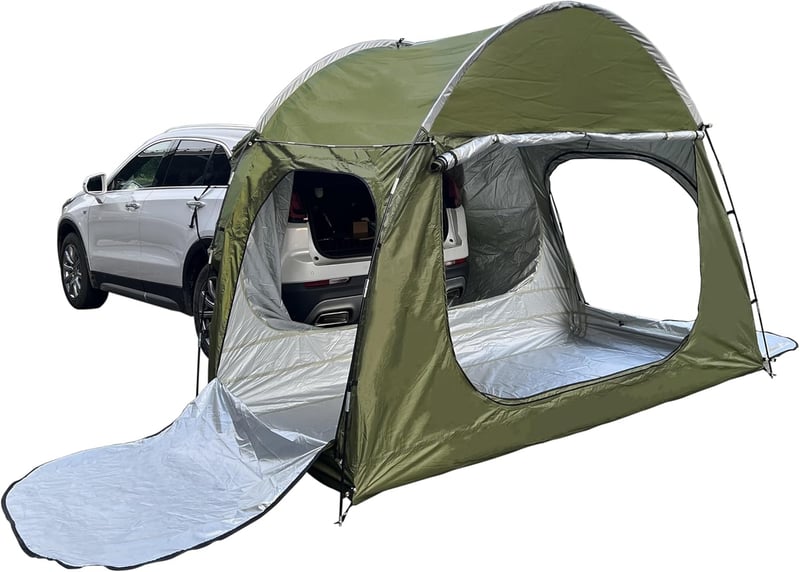 Heckzelt für 2-3 Personen - Wasserdicht & Sonnenschutz für Camping