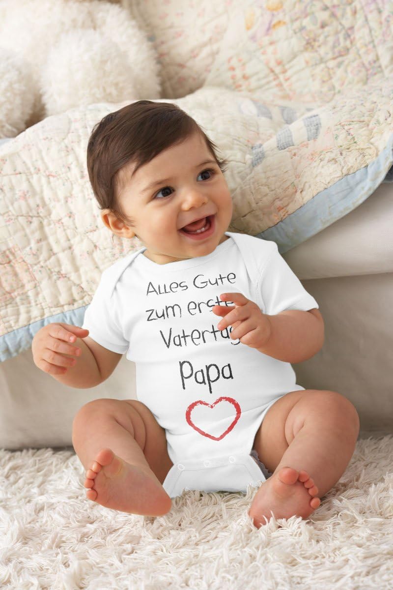 Erster Vatertag Baby Body für Jungen und Mädchen – Papa Geschenk