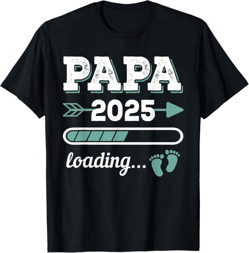 Zukünftiger Papa 2025 T-Shirt für werdende Väter