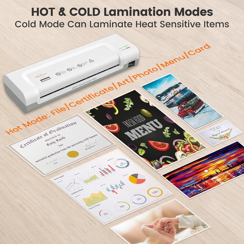 Tragbarer A4 Laminator für schnelles Laminieren