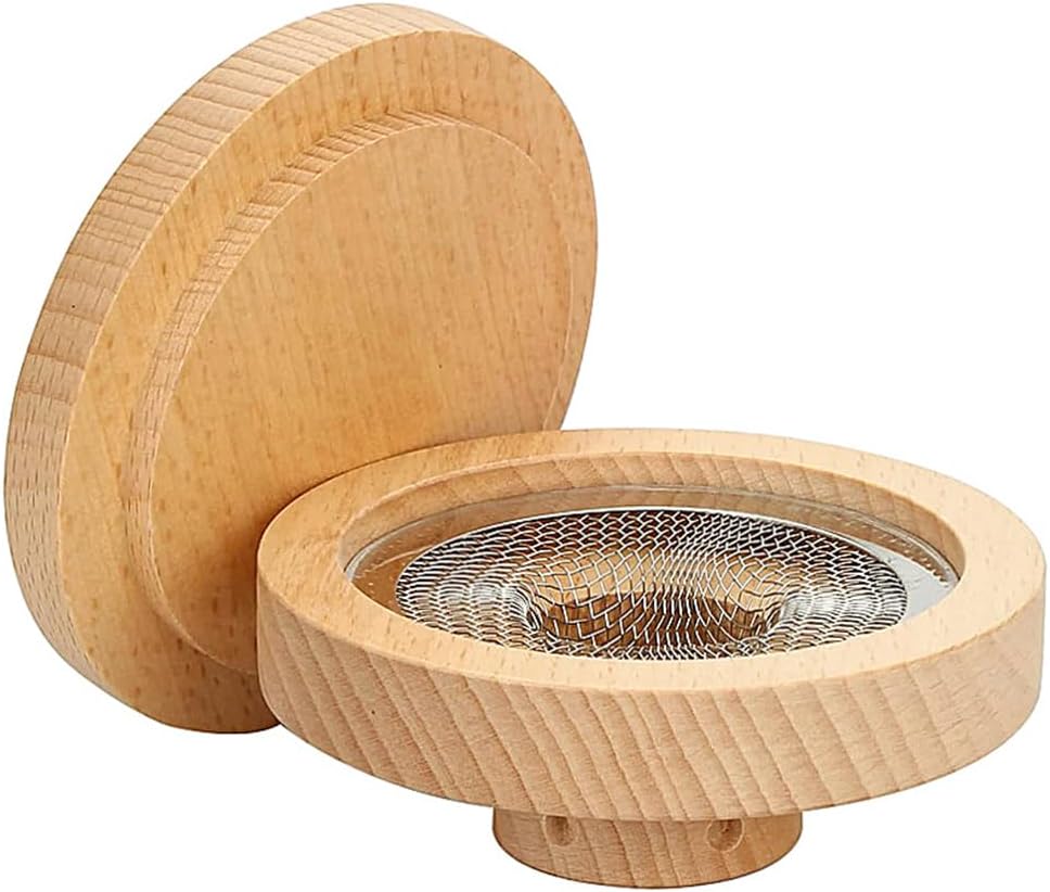 Tiardey Cocktail-Räucherset mit 4 Holzspänen für Whiskey und Wein