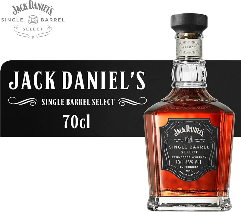 Jack Daniel's Single Barrel Select - Tennessee Whiskey 0.7L - Hochwertiges Geschenk