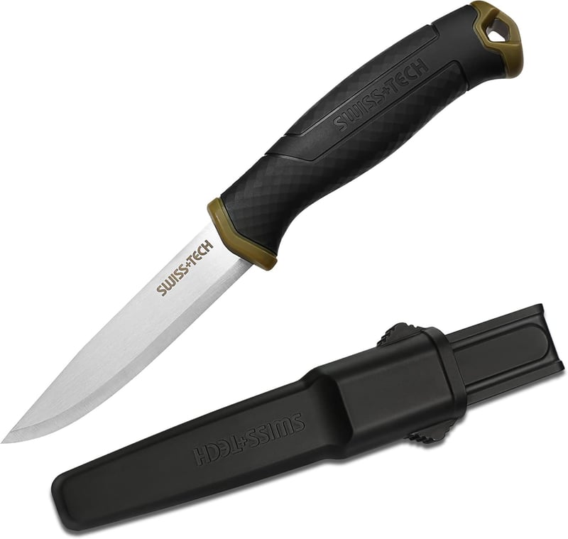Jagdmesser mit feststehender Klinge für Männer – Ideal für Outdoor-Abenteuer