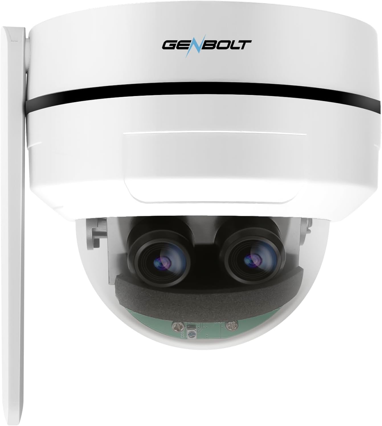 Überwachungskamera 4MP mit Dual-Linse, 10x Hybrid-Zoom, IP66 wasserdicht