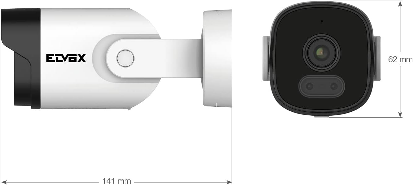 WLAN-Full-HD-Kamera für Innen und Außen mit App-Überwachung