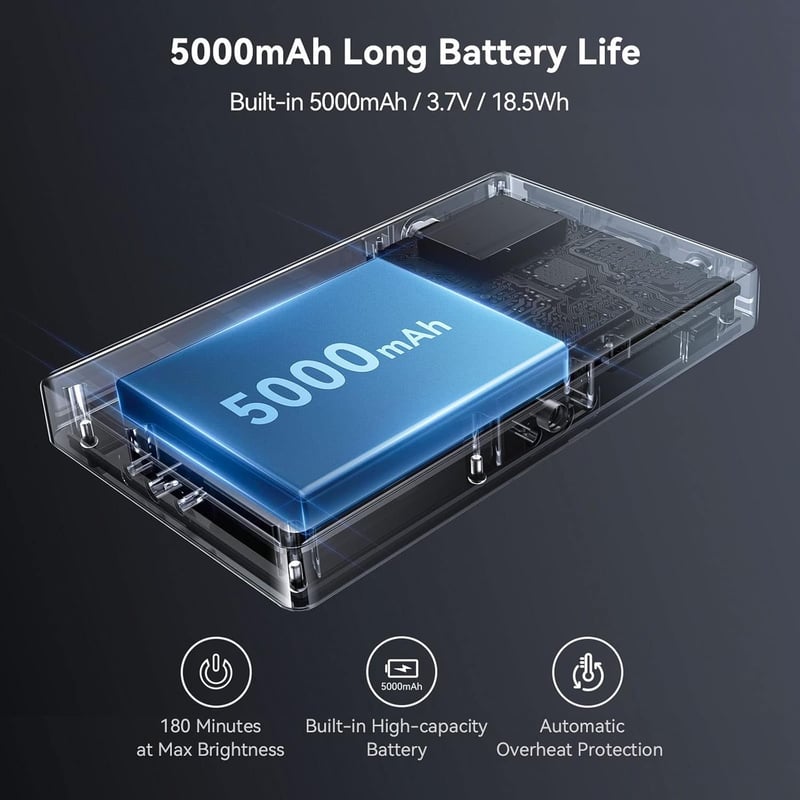 SMALLRIG RGB Kamera-Videoleuchte mit 1500Lux, 5000mAh Akku und Diffusor