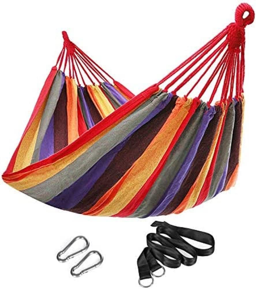 Mehrpersonen-Hängematte 210 x 150 cm, belastbar bis 300 kg, für Outdoor-Aktivitäten