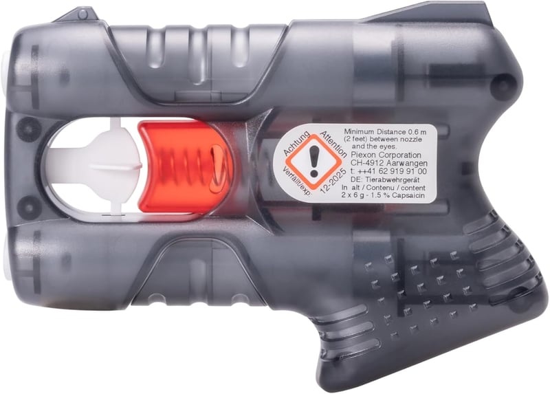 Piexon IV Pfefferspray-Abschussgerät mit Gürtelclip