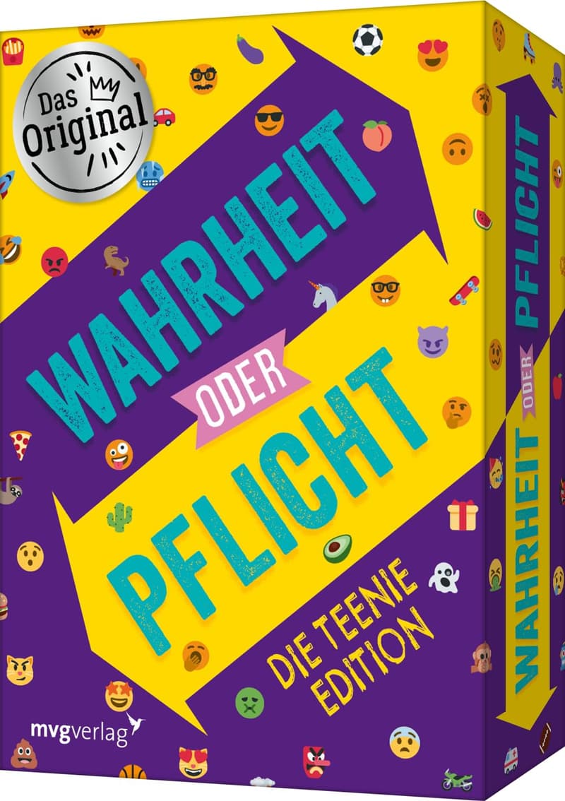 Wahrheit oder Pflicht – Teenieedition: Klassisches Partyspiel für Teens