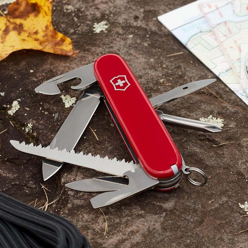 Victorinox Hiker Taschenmesser mit 13 Funktionen, Multitool