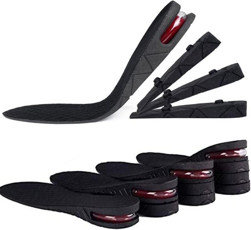 Verstellbare Einlegesohle für zusätzliche Höhe (3-9 cm) – Unisex Qualitäts-Pads