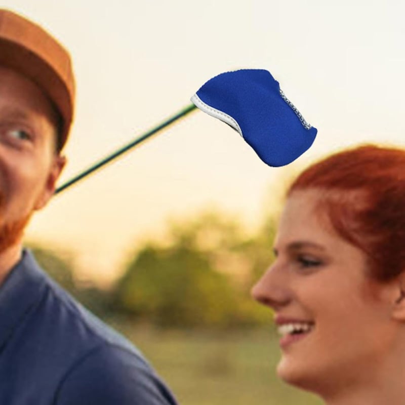 Sichtbare Golfschlägerabdeckungen, 10er Set in verschiedenen Farben