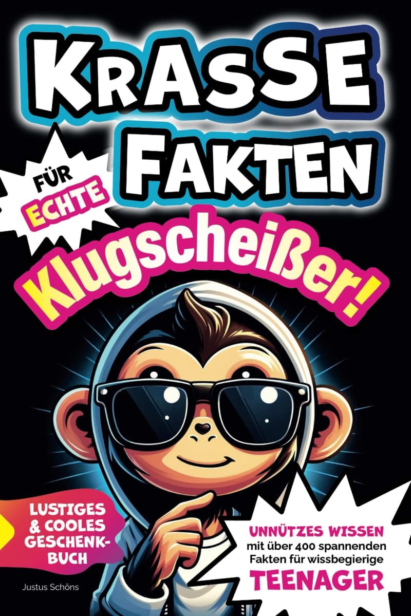 Witziges Geschenkbuch für Teenager mit über 400 Fakten