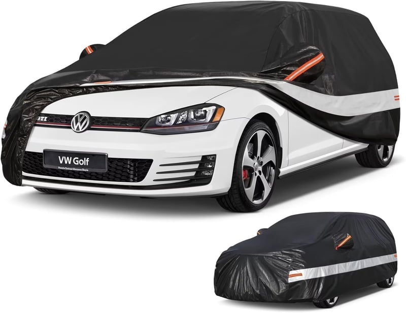 VW Golf Autoabdeckung 10 Schichten, 100% wasserdicht, für Modelle 4-8 (1997-2025)