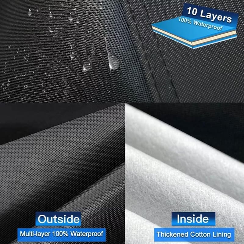 VW Golf Autoabdeckung 10 Schichten, 100% wasserdicht, für Modelle 4-8 (1997-2025)