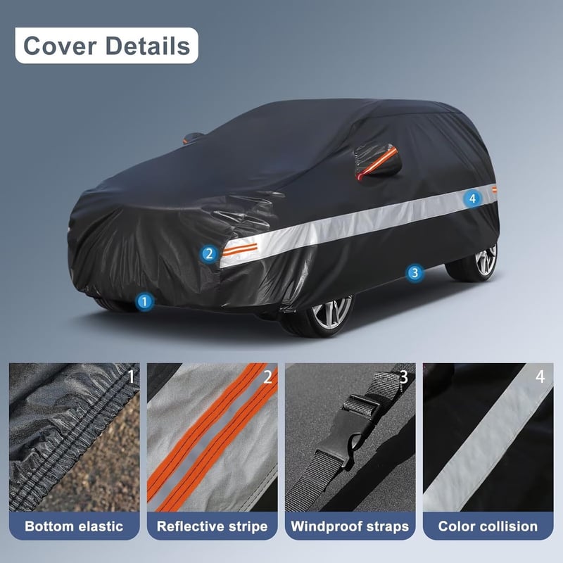 VW Golf Autoabdeckung 10 Schichten, 100% wasserdicht, für Modelle 4-8 (1997-2025)
