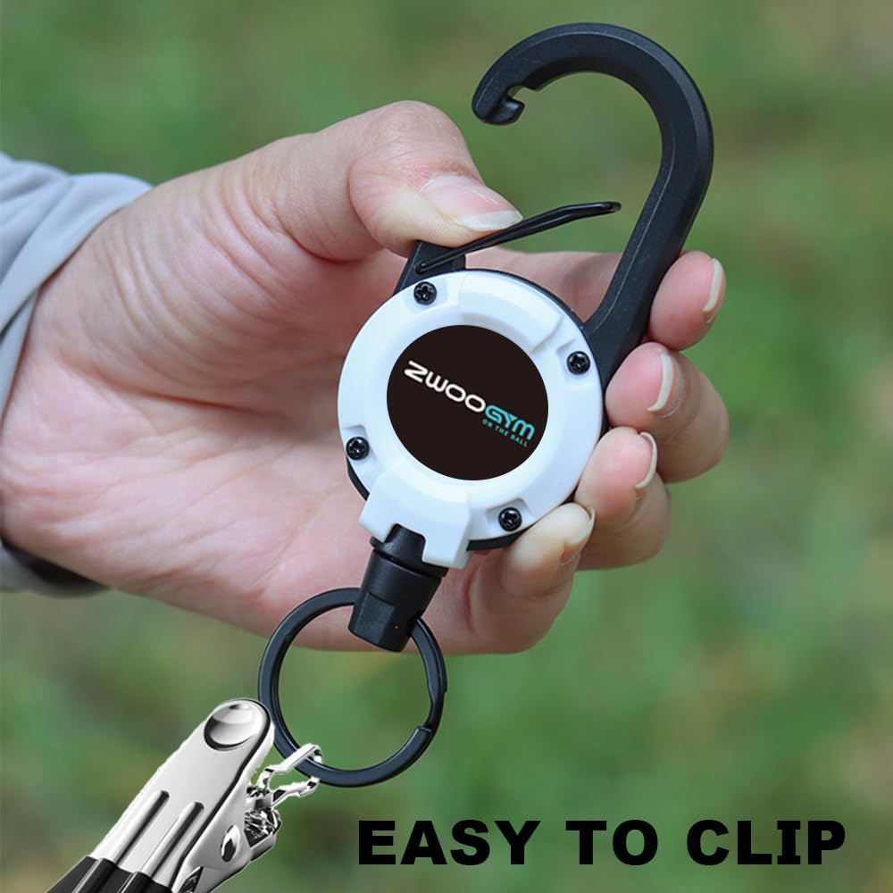 Einziehbare Clips für Golfschlägerhauben - Zubehör für Männer und Frauen