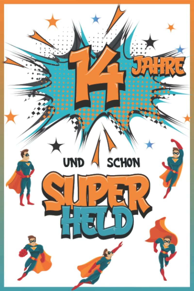 Geburtstagsgeschenk: Tagebuch für Jungen ab 14 Jahren, Notiz- und Malbuch