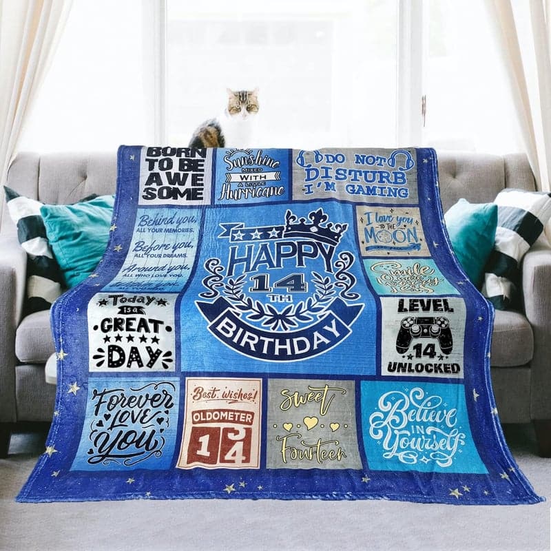 Geschenkideen zum 14. Geburtstag für Jungen, 127 x 152,4 cm
