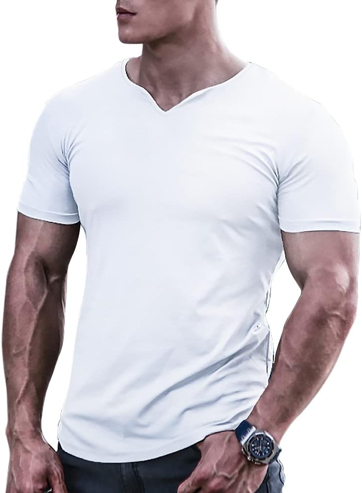Schnell trockendes Herren T-Shirt für Bodybuilding und Fitness